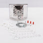 Elegant 2113W8C/RC Finley Wall Sconce 8" Chrome Tone w/ Crystals 1-Light G9