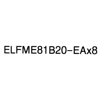 8 AEG B20 Single Pole Standard Circuit Breakers 20A Elfa E81 Din-Rail Mount
