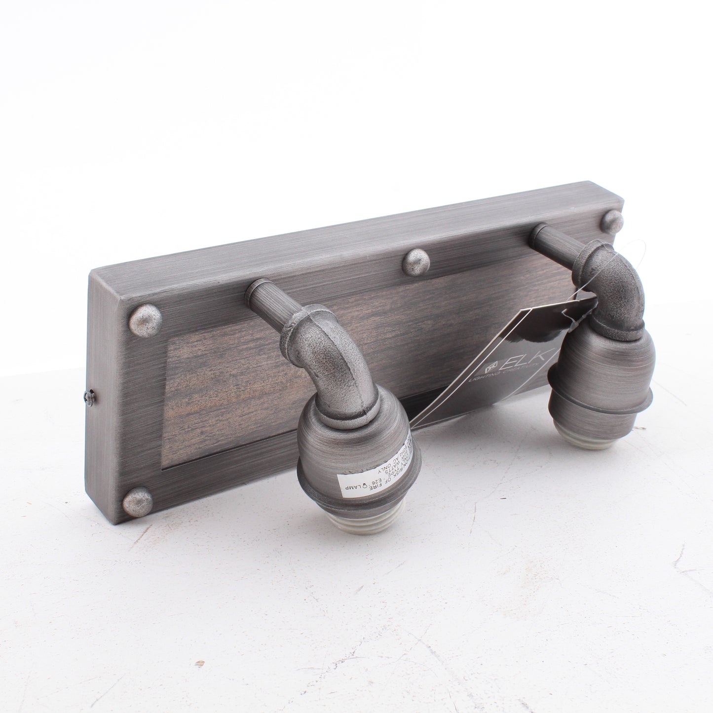 Elk 14471/2 Lighting 2-LIGHT Weathered Zinc Bath Light