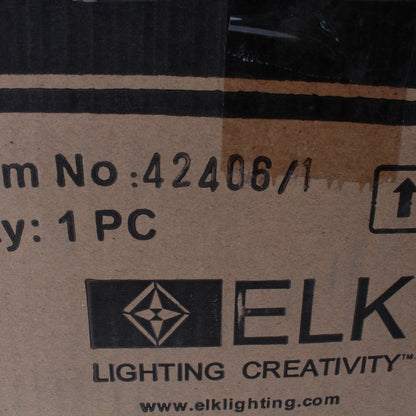 ELK Lighting 42406/1 Maritime 1 Light Outdoor Sconce in Graphite