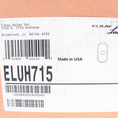 Elkay ELUH715 Harmony 18-1/4" x 10" Single Basin Undermount Stainless Steel Sink
