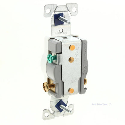 Eaton White Commercial Single Outlet Wall Receptacle Nema 6-20R 250V 20A 1876W