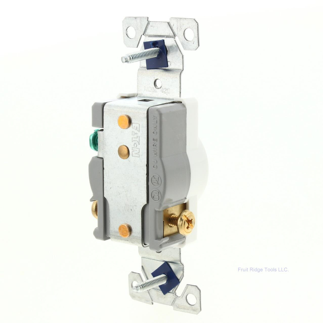 Eaton White Commercial Single Outlet Wall Receptacle Nema 6-20R 250V 20A 1876W