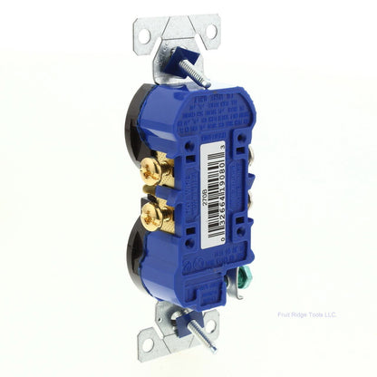 Eaton 270B Brown Residential Duplex 15A Outlet Receptacle Nema 5-15 Bulk 125V