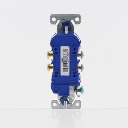 Eaton White Residential Straight Blade Duplex Outlet Receptacle 5-15R 15A 270W