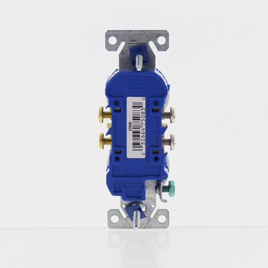 Eaton White Residential Straight Blade Duplex Outlet Receptacle 5-15R 15A 270W