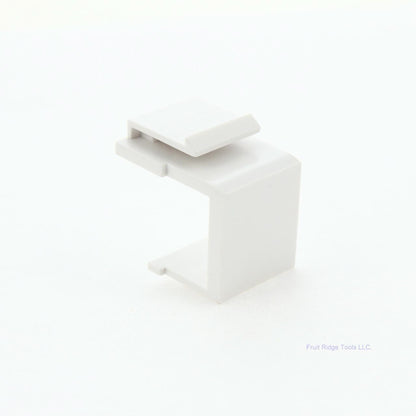 Eaton 5550-5EW White Modular Wallplate Solid Blank One Port Filler Insert