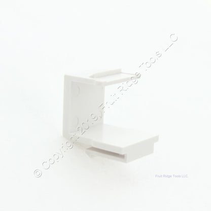 10 Eaton White Modular Wallplate Solid Blank One Port Filler Inserts 5550-5EW