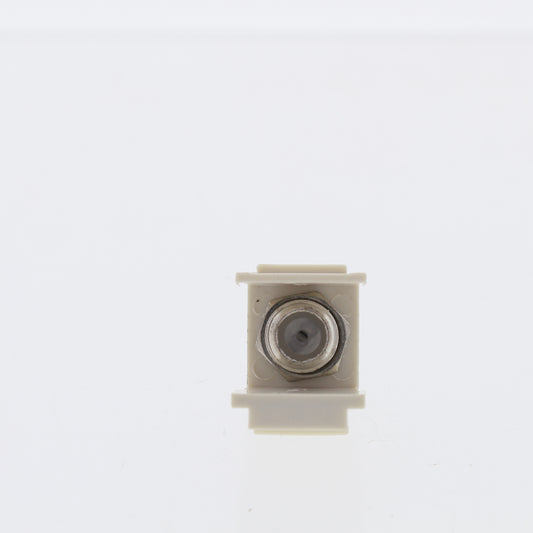 Eaton Lt Almond Modular TV Video Connector F-Type Coax Cable Jack RG6 5552-5ELA