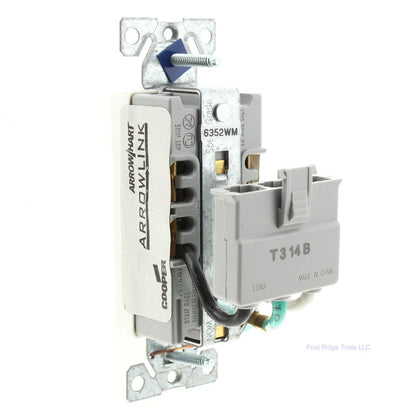 Eaton White Commercial Decorator Receptacle Duplex Outlet 5-20R 20A Bulk 6352WM