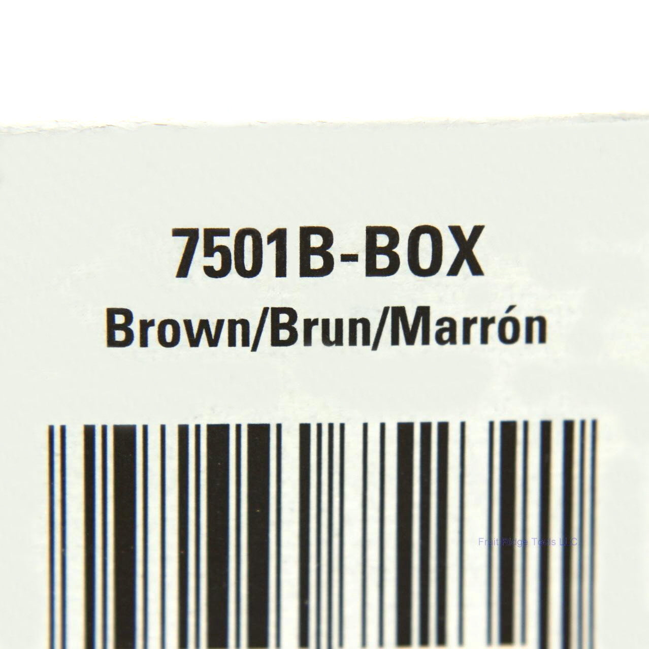 Eaton Brown Residential Single Pole On/Off Decorator Rocker Switch 15A 7501B