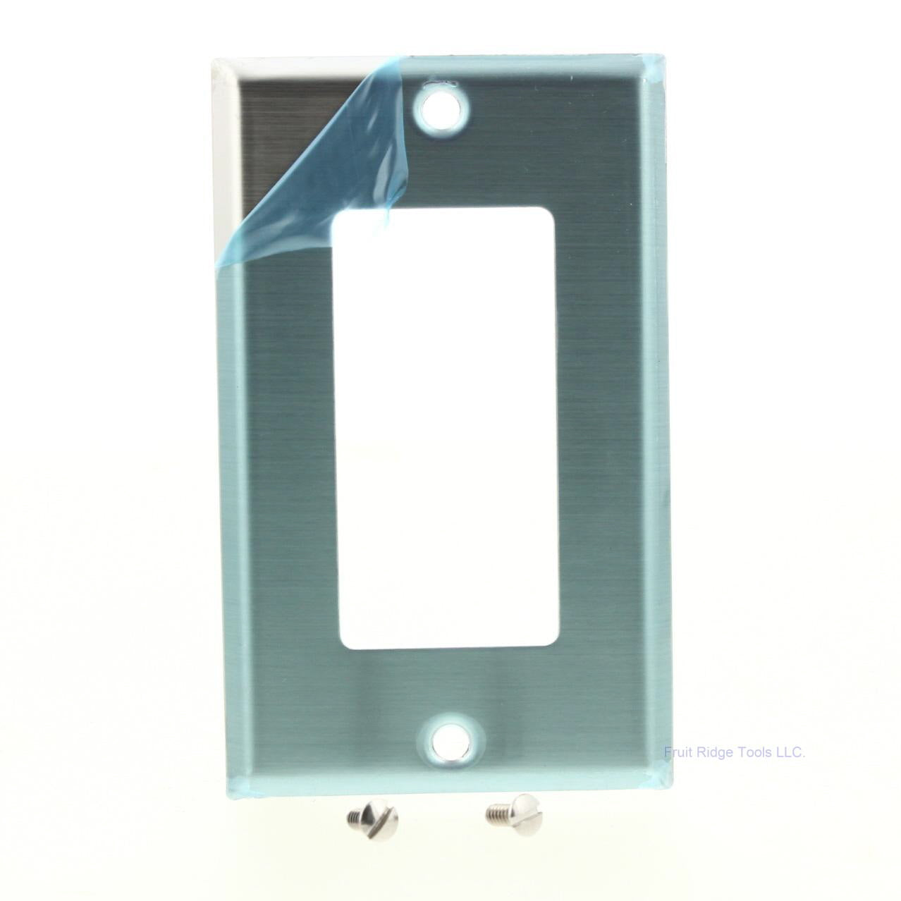 Eaton 93401 Non-Magnetic Stainless Steel Decorator Wallplate Cover GFCI GFI