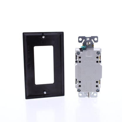 Eaton SGF15B Brown 5-15R 15A GFCI Self-Testing Duplex GFI Receptacle Outlet 125V