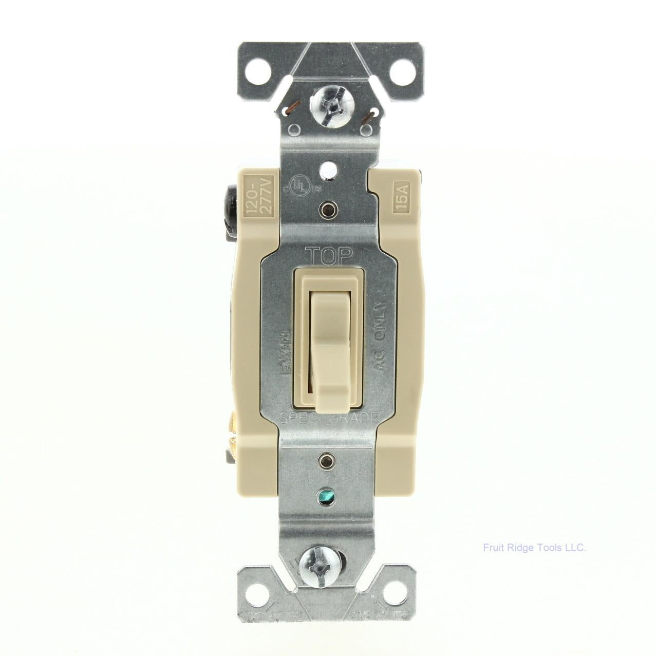 Eaton Wiring Ivory 4-WAY Toggle Wall Light Switches 15A 120/277V WD1242-7V