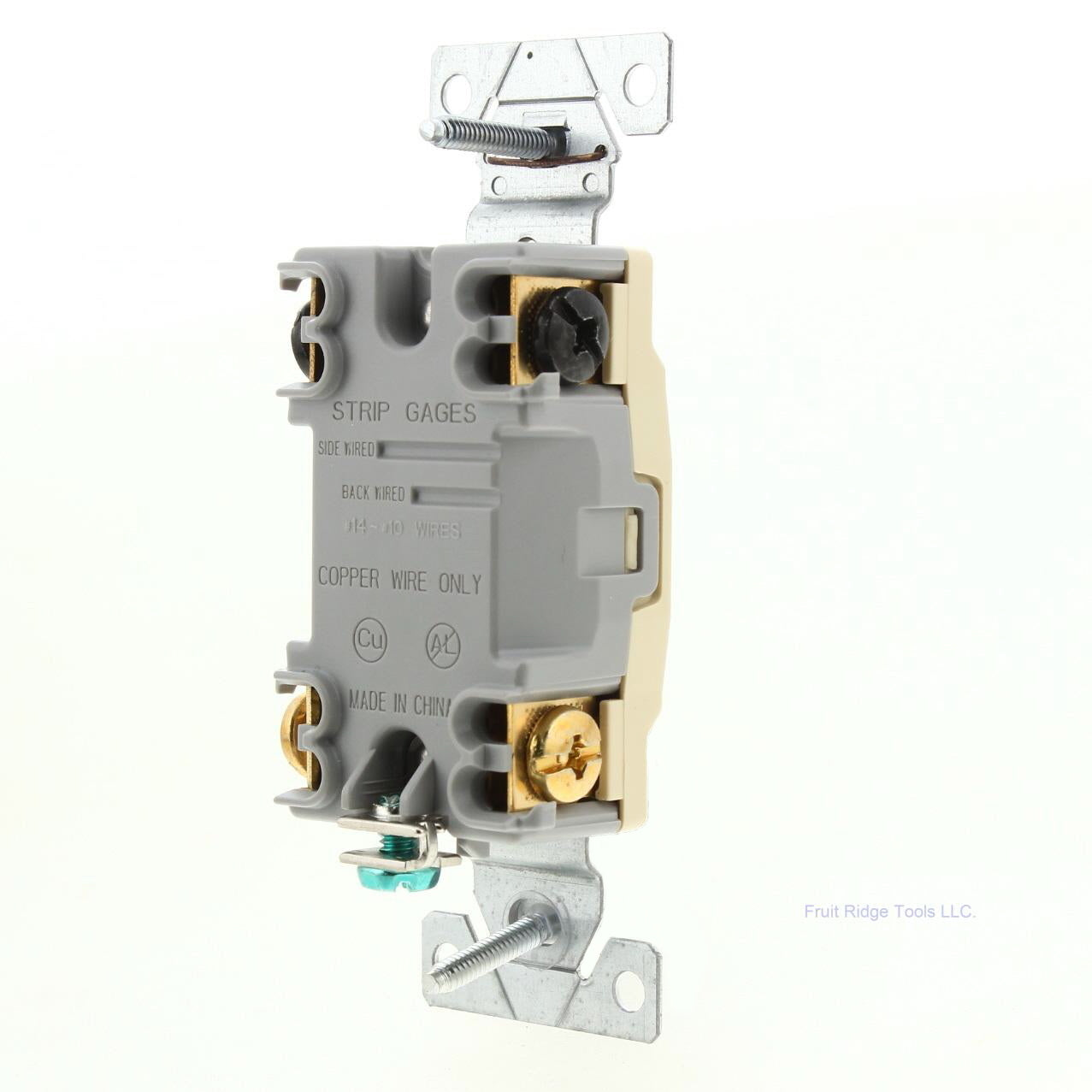 Eaton Wiring Ivory 4-WAY Toggle Wall Light Switches 15A 120/277V WD1242-7V