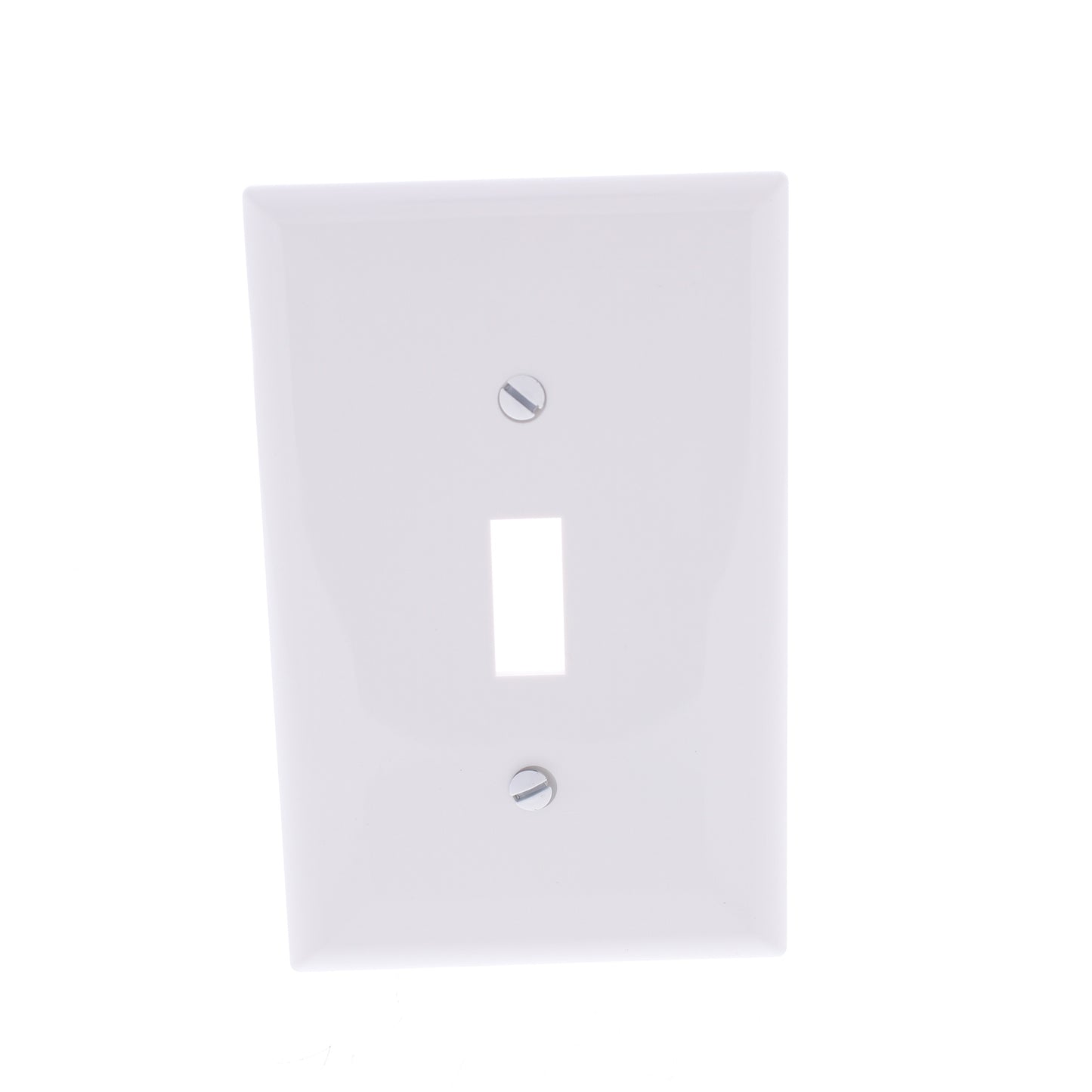 25 Eaton White Unbreakable Mid-size Switch Cover Wallplate 1G Switchplates PJ1W