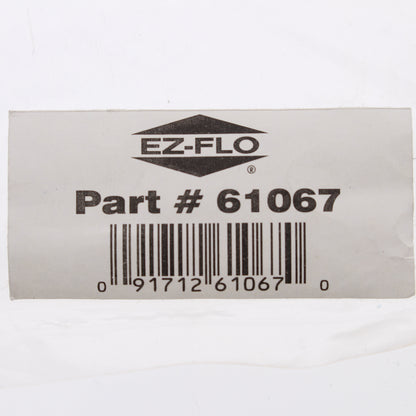 EZ-Flow Ivory 1-Gang Coxial F-Connector Coax Thermoplastic Nylon Wallplate Cover