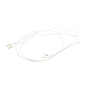 White Lamp Cord Replacement Wire Cable 18/2 SPT-2 10A 125V 2-Wire Stranded