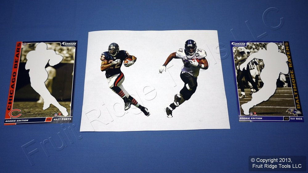 NFL 2008 Rookie Class Peel & Stick Wall Fathead Tradeable Cards COMPLETE SET 5x7