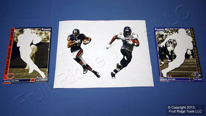 NFL 2008 Rookie Class Peel & Stick Wall Fathead Tradeable Cards COMPLETE SET 5x7