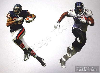 NFL 2008 Rookie Class Peel & Stick Wall Fathead Tradeable Cards COMPLETE SET 5x7