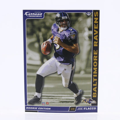 Joe Flacco MVP Baltimore Ravens NFL 2008 Rookie Fathead Player Wall Decal 5"x7"