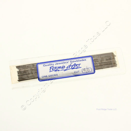 Forme D'Art SAW-265.03 Jewelry Sawblades Cut 4/0