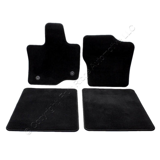 Ford OEM Black 4-Piece Set Floor Mats LHD 15oz for 2015-2020 Super Crew Cab F150