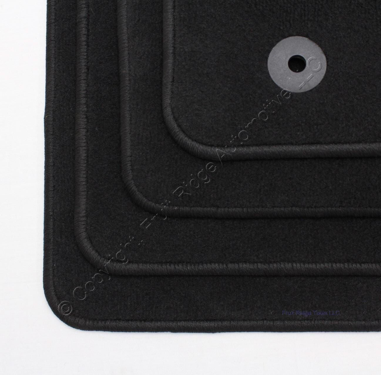 Ford OEM Black 4-Piece Set Floor Mats LHD 15oz for 2015-2020 Super Crew Cab F150