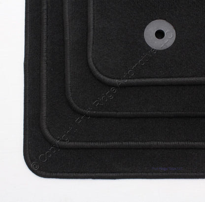 Ford OEM Black 4-Piece Set Floor Mats LHD 15oz for 2015-2020 Super Crew Cab F150