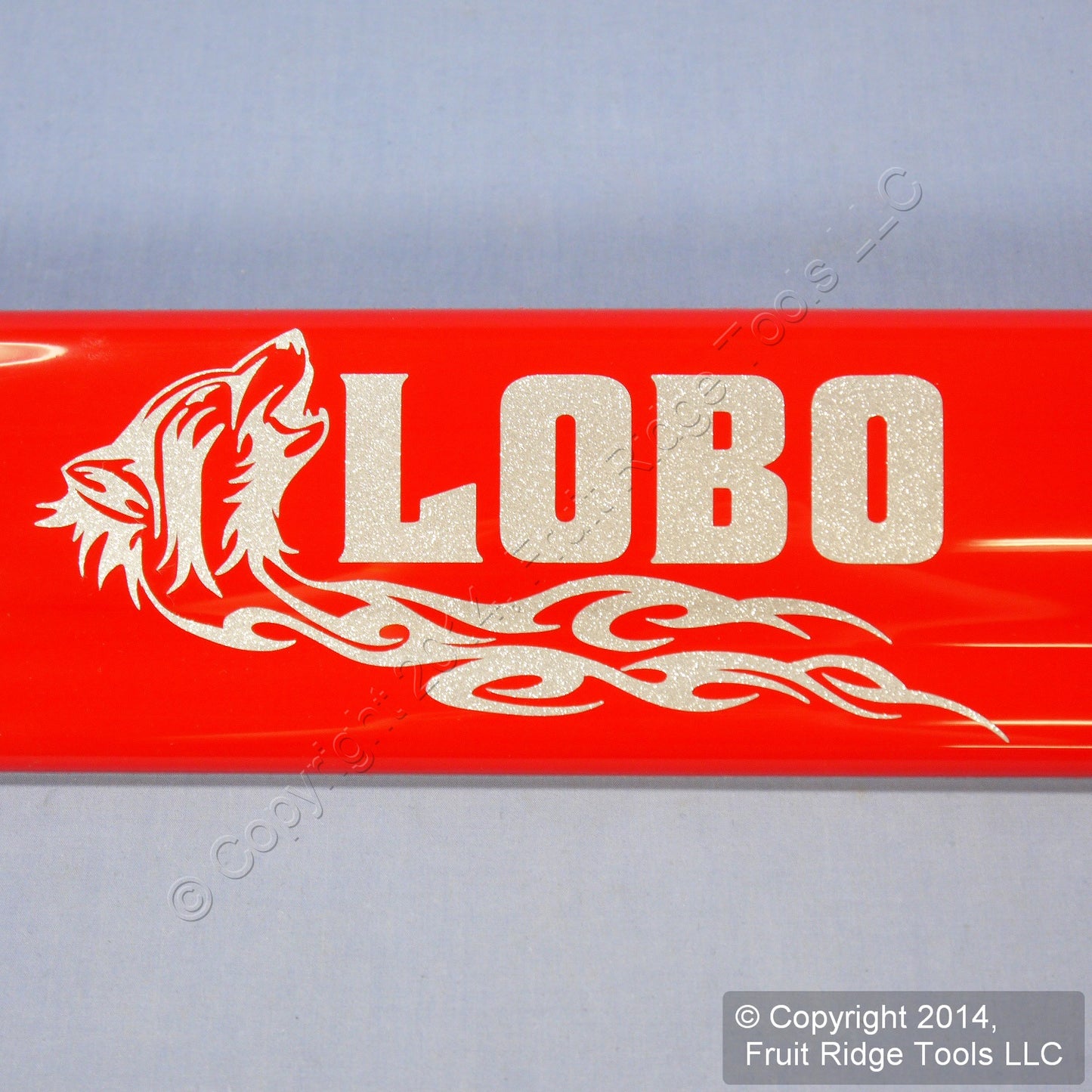 Lobo Edition Stick-On Decal Emblem Silver Metallic for Ford OEM F-150