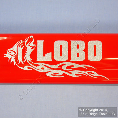 Lobo Edition Stick-On Decal Emblem Silver Metallic for Ford OEM F-150