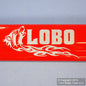 Lobo Edition Stick-On Decal Emblem Silver Metallic for Ford OEM F-150