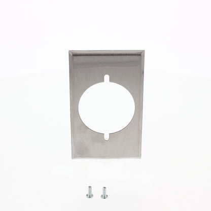 Garvin Industries GNSS1PO 1-Gang�2.125"�Dia.�Brushed�Stainless Steel Wall�Plate