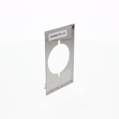 Garvin Industries GNSS1PO 1-Gang�2.125"�Dia.�Brushed�Stainless Steel Wall�Plate