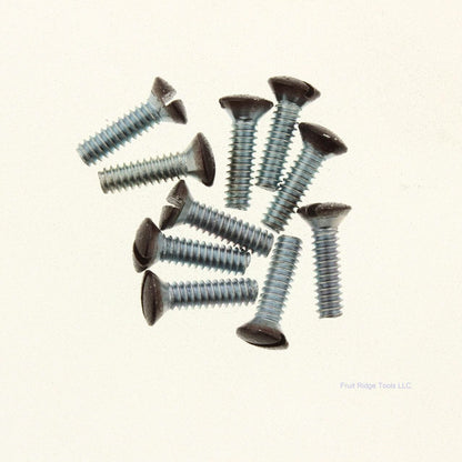 Gardner Bender 14-WPB Brown 1/2" Wall Plate Cover Screws Slotted Oval Head 10pcs