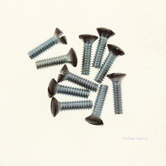 Gardner Bender 14-WPB Brown 1/2" Wall Plate Cover Screws Slotted Oval Head 10pcs
