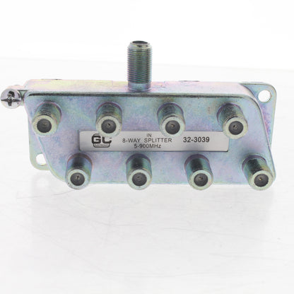 GC Electronics 32-3039 8-Way Coaxial Splitter Adapter 5-900MHz