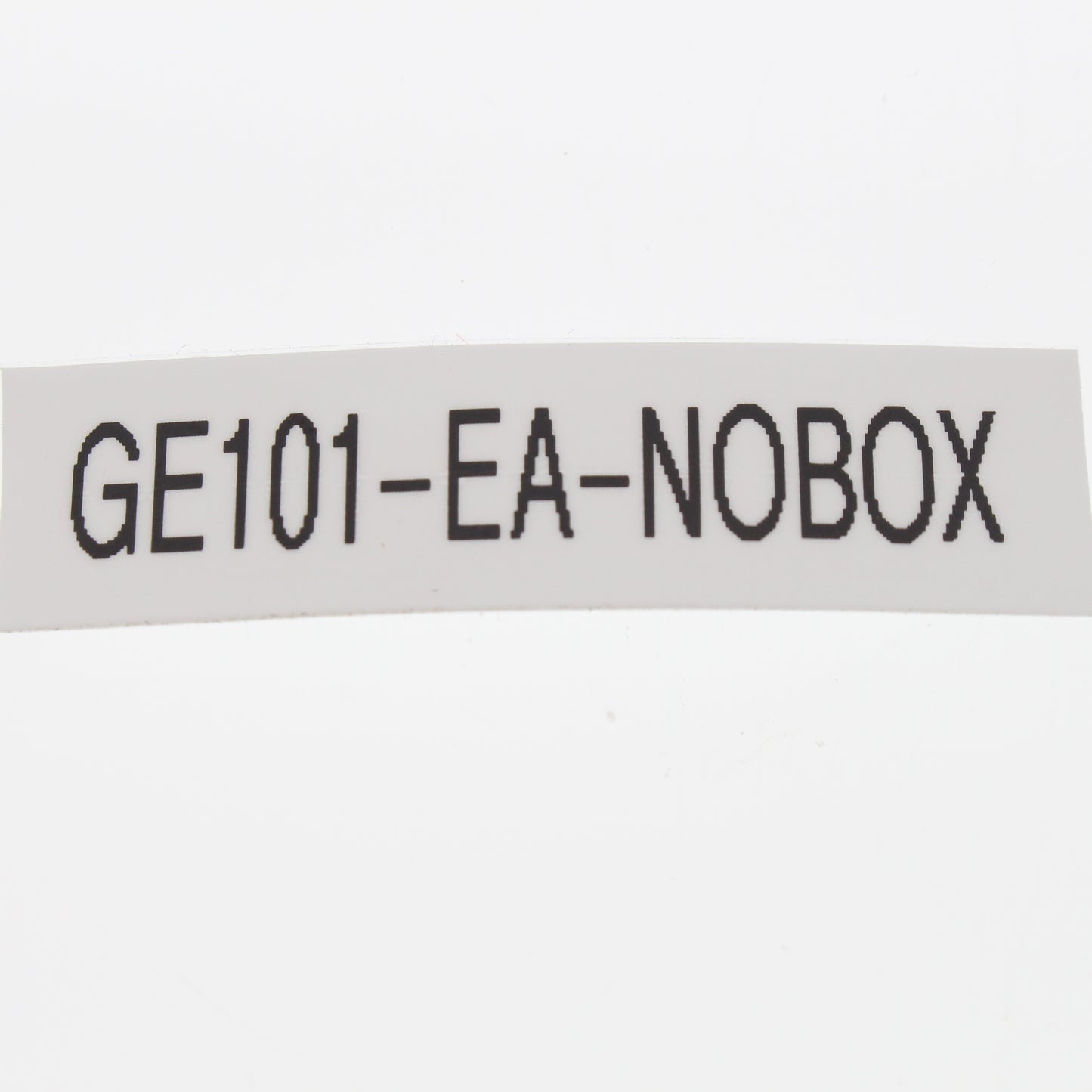 GE 101 Black Polarized Non-Grounding 15A Straight Blade Plug 125V NEMA 1-15P