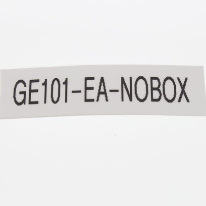 GE 101 Black Polarized Non-Grounding 15A Straight Blade Plug 125V NEMA 1-15P