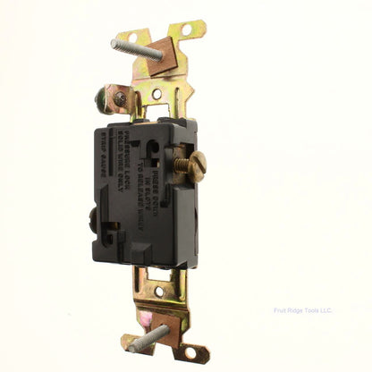 General Electric 5981-1GR Single Pole Grounding Switch 15A 120V Brown