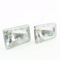 Pair 4651 Incandescent Sealed GLASS High Beam Light Lamp for 4-Headlight Systems