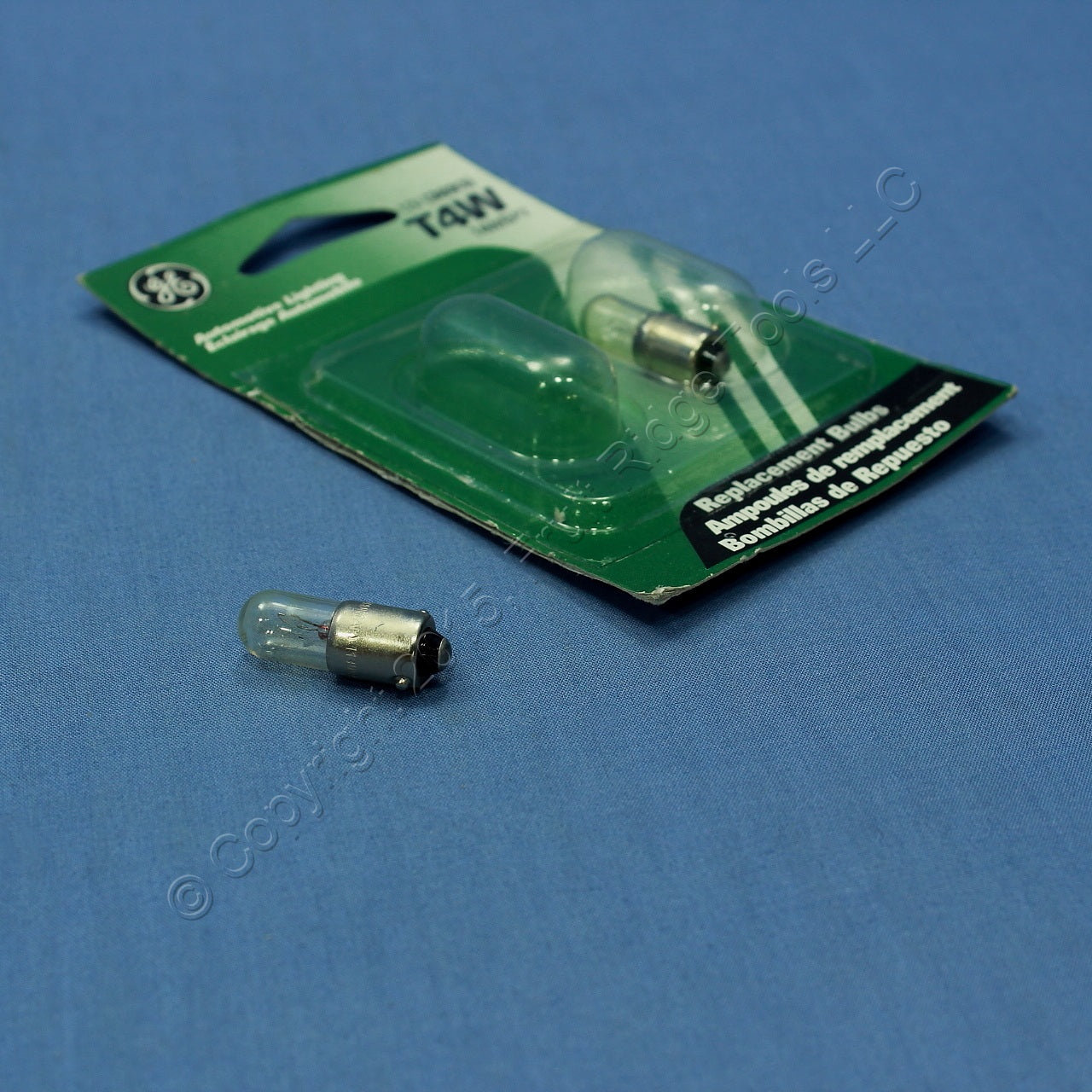 GE T4W Replacement Bulbs for Tailight Parking Courtesy for 1963-07 Mercedes-Benz