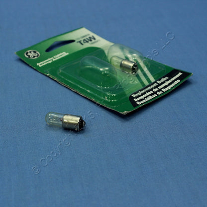GE T4W Replacement Bulbs for Tailight Parking Courtesy for 1963-07 Mercedes-Benz
