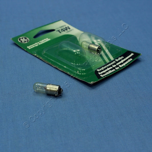 GE T4W Replacement Bulbs for Tailight Parking Courtesy for 1963-07 Mercedes-Benz