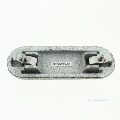 O-Z/Gedney 1/2" Conduit Clip-On Body Cover Malleable Iron BCC-50