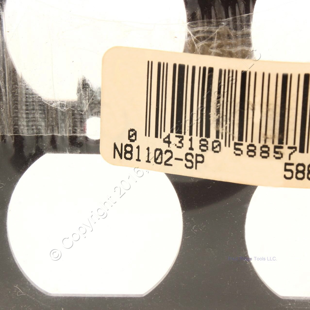 GE Brown Unbreakable Duplex Wallplate 2-Gang Receptacle Nylon Cover N81102-SP