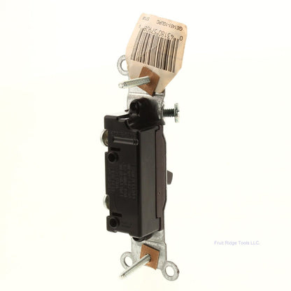 General Electric Brown Single Pole Toggle Switch 15A 120V