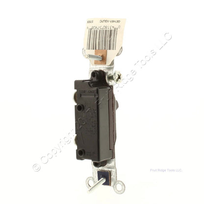 General Electric 1-Gang Brown Wiring Devices Single Toggle Switch