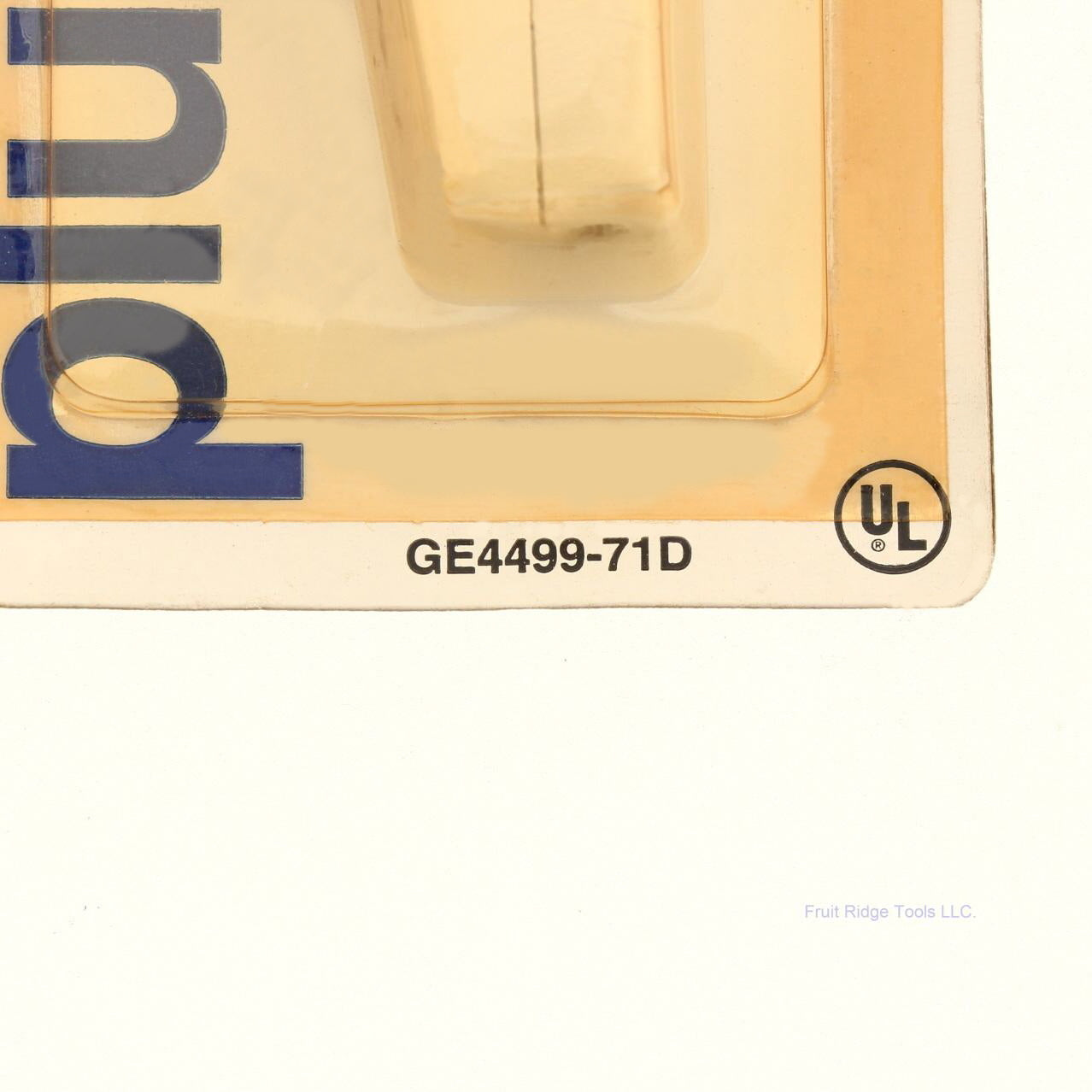 General Electric GE4499-71D Beige Quick Clamp Polarized Plug Replacement 125V